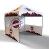 10ft Pop Up Canopy - Full Color-With Wall