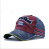 Vintage Distressed 6 Panel Baseball Cap
