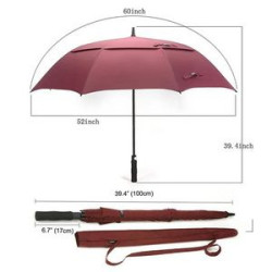 Double Layer Golf Umbrella