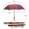Double Layer Golf Umbrella