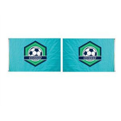 Double Sided Full Color Nylon Flag - 2' x 3'