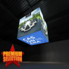 360 Angle Hanging Light Box Display - 240L