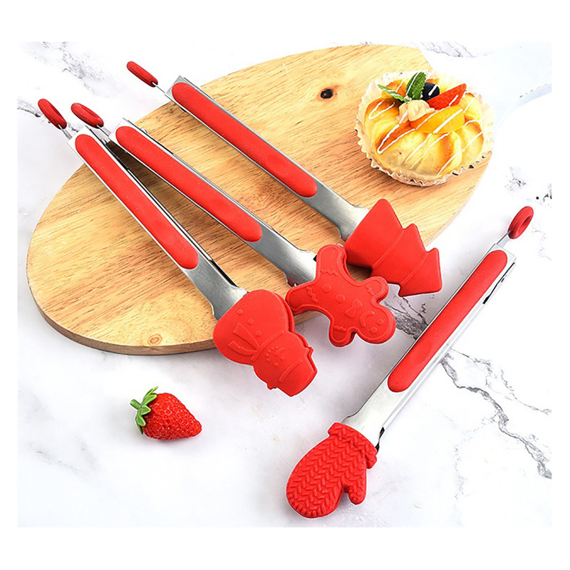 Novelty Christmas Serving Tong Utensils