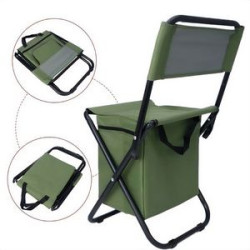 Folding Beach Chair With Cooler