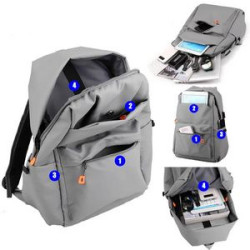 Waterproof Backpack with USB Charging