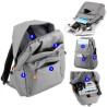 Waterproof Backpack with USB Charging