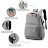 Waterproof Backpack with USB Charging
