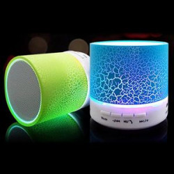Mini Wireless Bluetooth Speaker with LED Lights