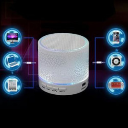 Mini Wireless Bluetooth Speaker with LED Lights