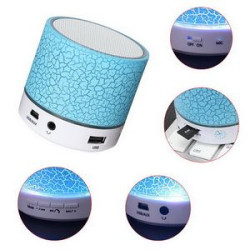 Mini Wireless Bluetooth Speaker with LED Lights