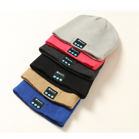 Bluetooth Headset Knit Beanie