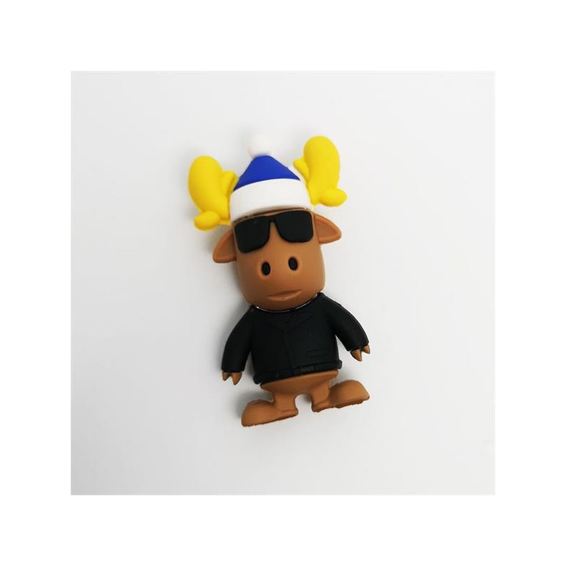 4GB Novelty Holiday USB - Cool Reindeer