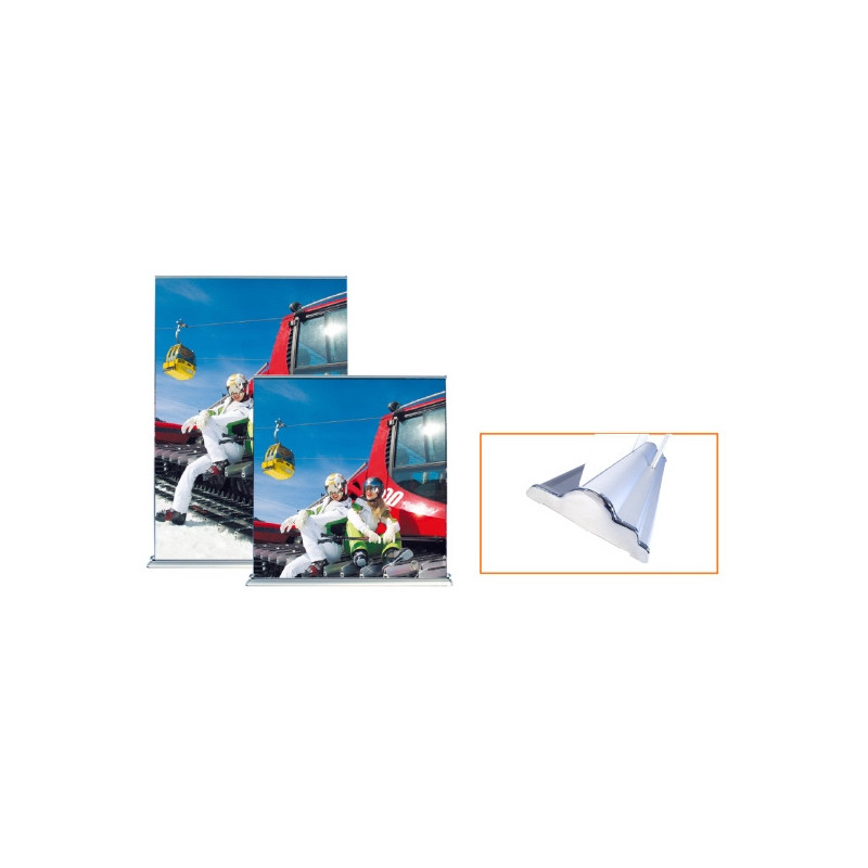 Premium Retractable Banner Stand 60" x 92"