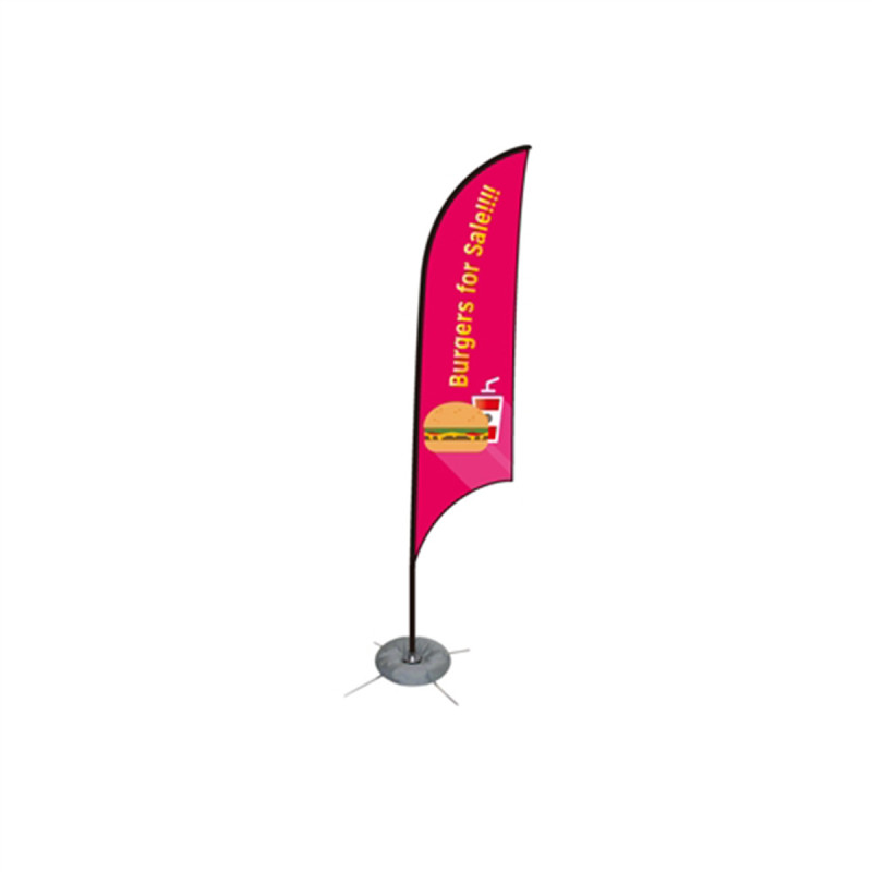 Single Sided Shark Flag - Small