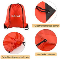 Full Color Sublimated Drawstring Sport Backpack