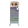 Double Sided Wave Sanitizer Display Stand - Side Mount
