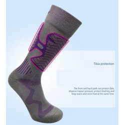 Custom Woven 85% Merino Wool Socks