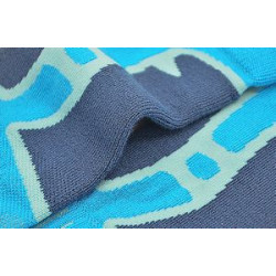 Custom Woven 85% Merino Wool Socks