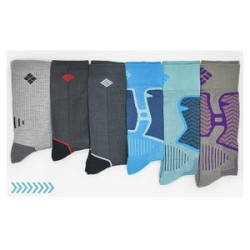 Custom Woven 85% Merino Wool Socks