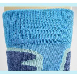 Custom Woven 85% Merino Wool Socks