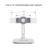 White Tablet Holder