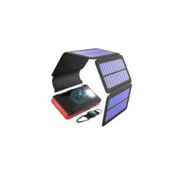 Solar Powered Wireless Charging Power Bank