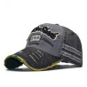 Unisex Cotton Baseball Cap - Distressed