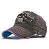 Unisex Cotton Baseball Cap - Distressed