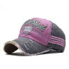 Unisex Cotton Baseball Cap - Distressed