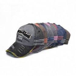 Unisex Cotton Baseball Cap - Distressed