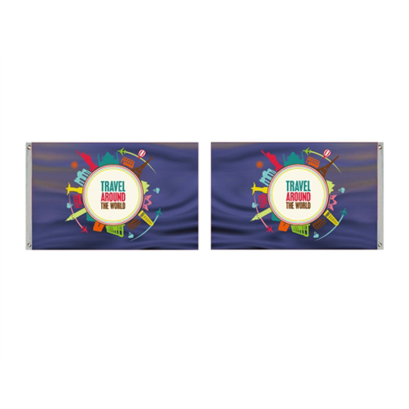 Double Sided Full Color Flag - 4' x 6'