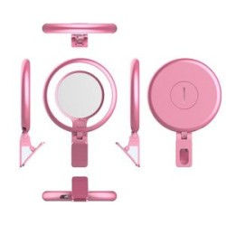Rechargeable Clip On Makeup Mirror - Cell Phone
