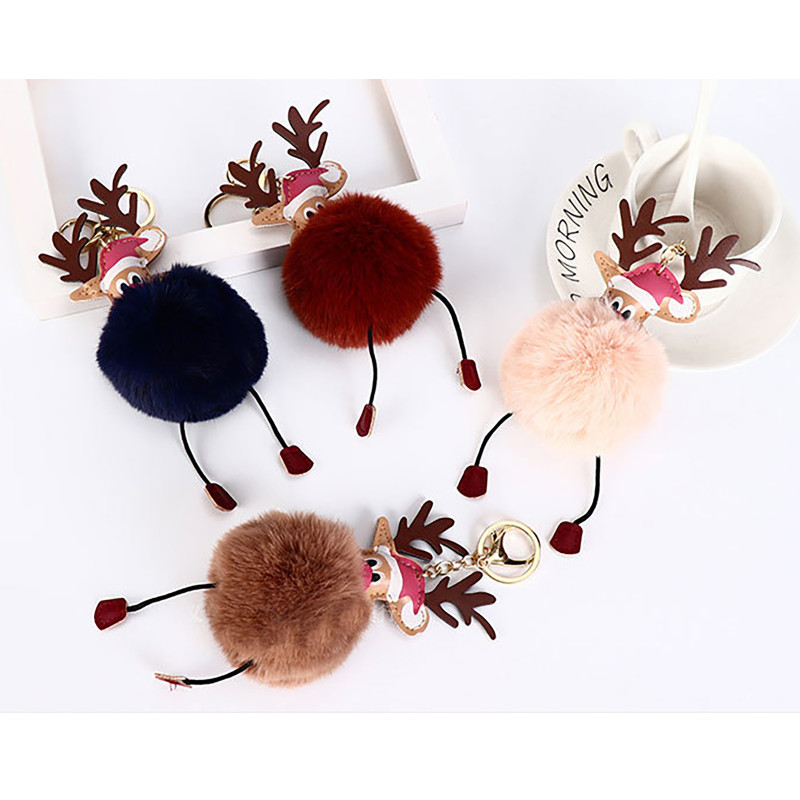 Soft Ornamental Holiday Keyring