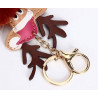 Soft Ornamental Holiday Keyring