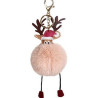 Soft Ornamental Holiday Keyring