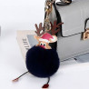 Soft Ornamental Holiday Keyring