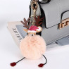Soft Ornamental Holiday Keyring
