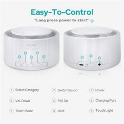 LED White Noise Sleep Machine