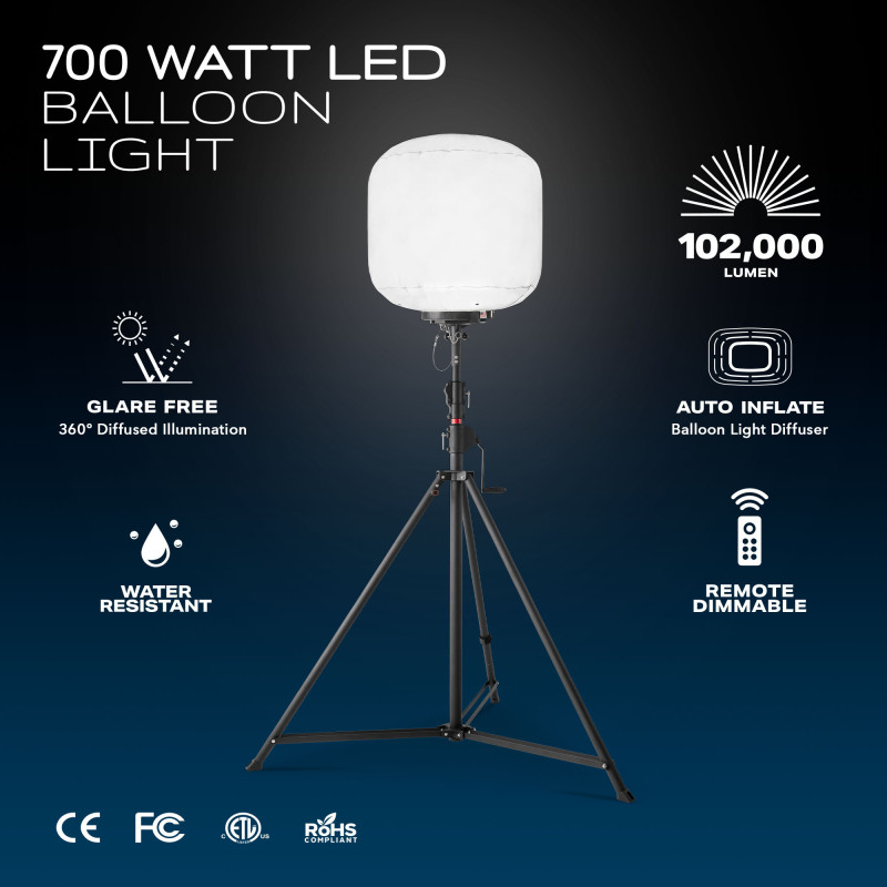 SKYFUZE® 700W Balloon Light KIT