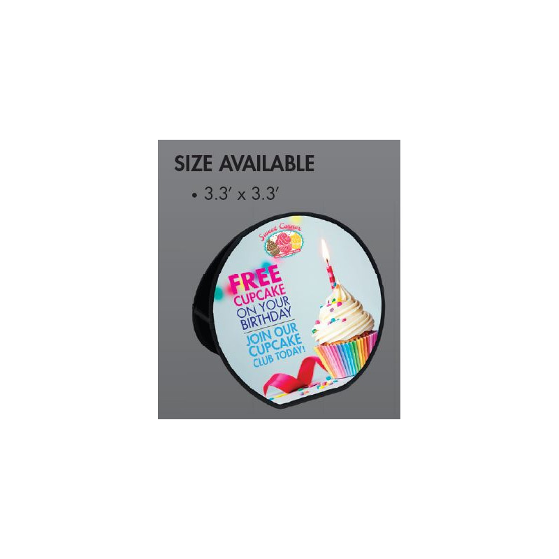 Pop Up Banner- Round