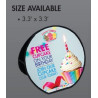 Pop Up Banner- Round