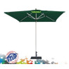 9' ProUmbrella™ Square Color Imprint Umbrella w/o Valance