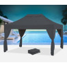 Bungalow® Shelter w/Aluminum Frame & 6 Sidewalls (10' x 15')