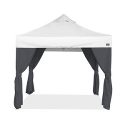Bungalow® Shelter w/Aluminum Frame & 4 Sidewalls (10' x 10')