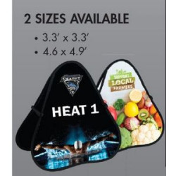 3.3'x3.3' Triangle Pop Up Banner