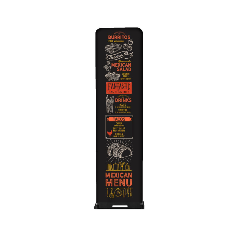 Tube Banner Stand Double Sided