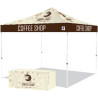 Pyramid™ Instant Shelter® Bundle 3 With Digitally Printed Top and 6' Table Cover