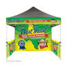 Custom Digital Print 10' Professional Sidewall