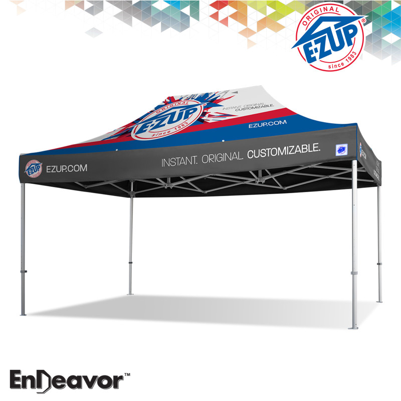 Endeavor™ Full-Bleed Digital Professional Tent w/Aluminum Frame (10' x 15')
