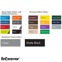 Endeavor™ Full-Bleed Digital Professional Tent w/Aluminum Frame (10' x 15')